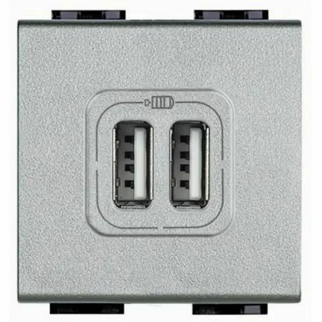 BTICINO NT4285C2 Doppio CARICATORE USB на мобильный смартфон планшет | Электроника