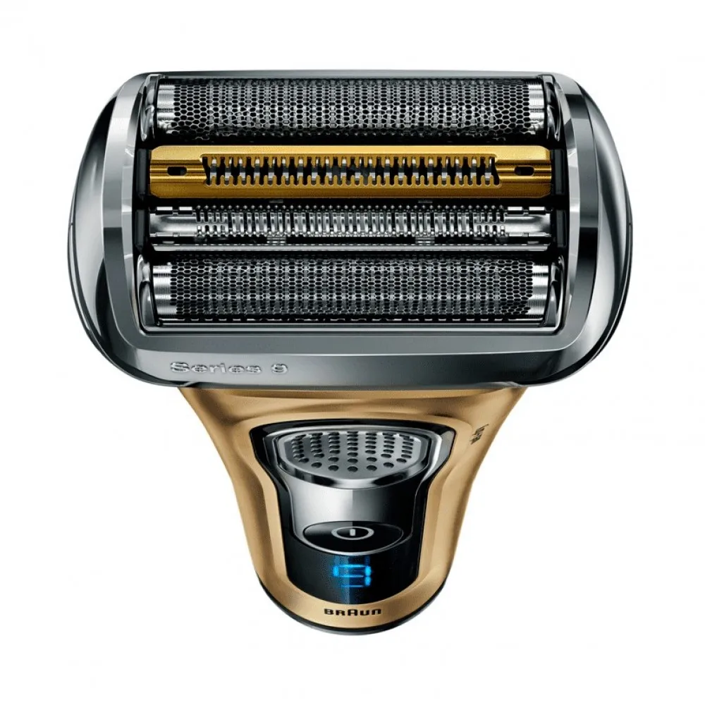 Электробритва Braun Series 9 9299s Gold с зарядной станцией и кожаным футляром | Бытовая