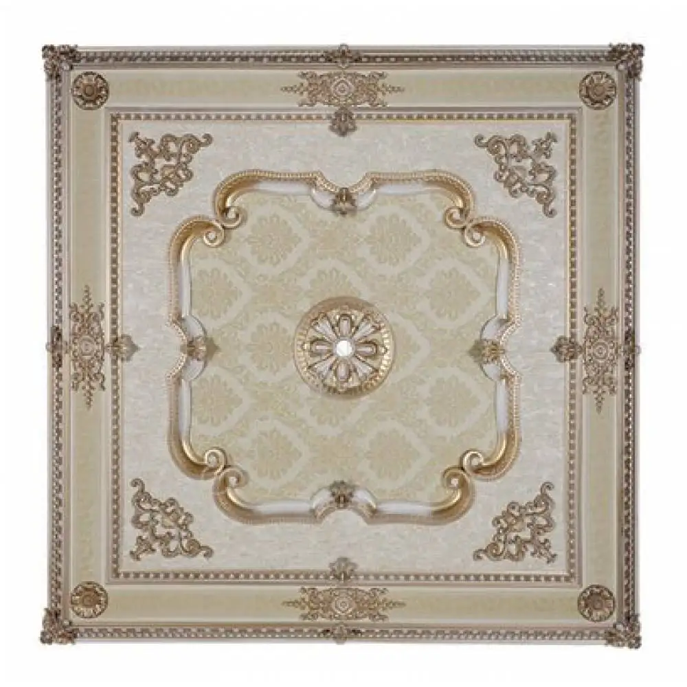 

DECOGOLD Decorative Square Design Bronze Colored Ceiling Medallion 120x120cm