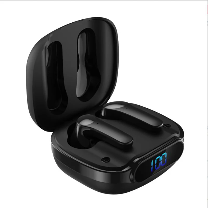 

Original T18 Wireless Bluetooth Headset TWS HD Stereo Sound Earbuds LED Display Earphone Active Noise Cancelling tws