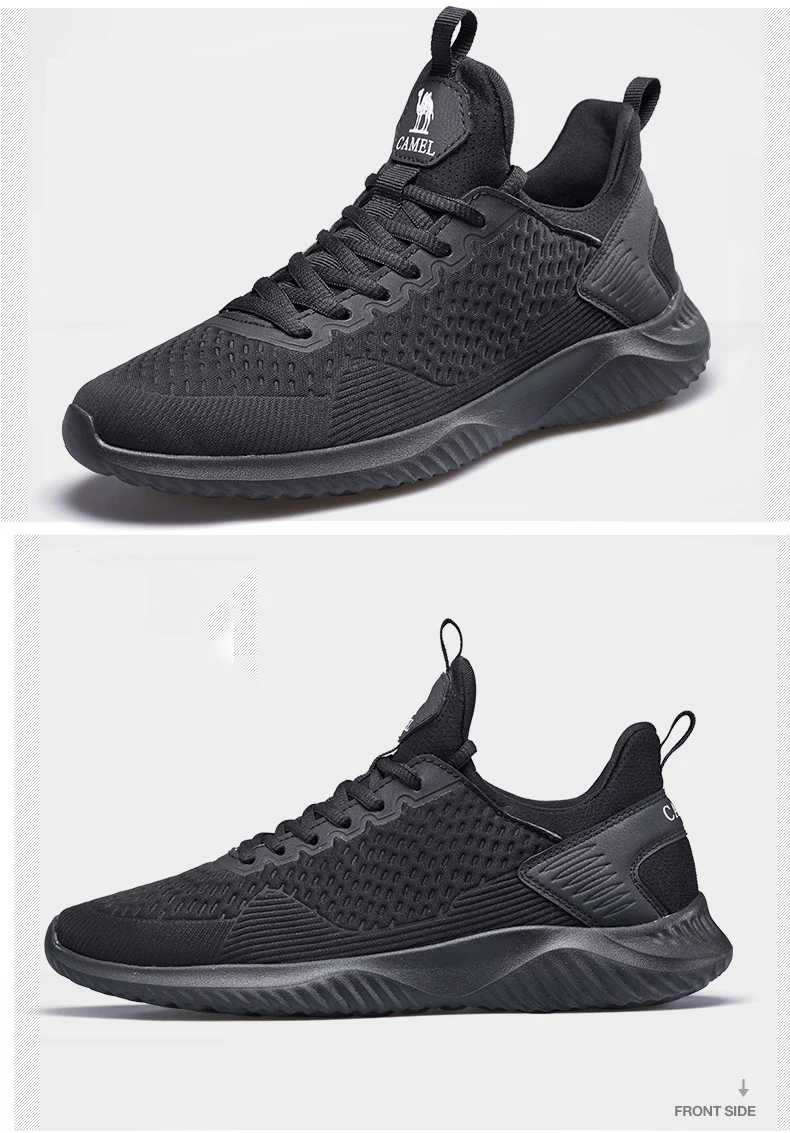 CAMEL Running Shoes Men Women Sneaker Gym Lightweight Stability Anti-slip Shock-Absorben Sport Breathable Hard-Wearing Outdoor