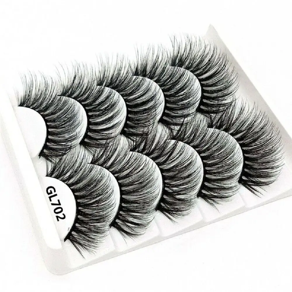 5 пар накладные ресницы из норки | Красота и здоровье