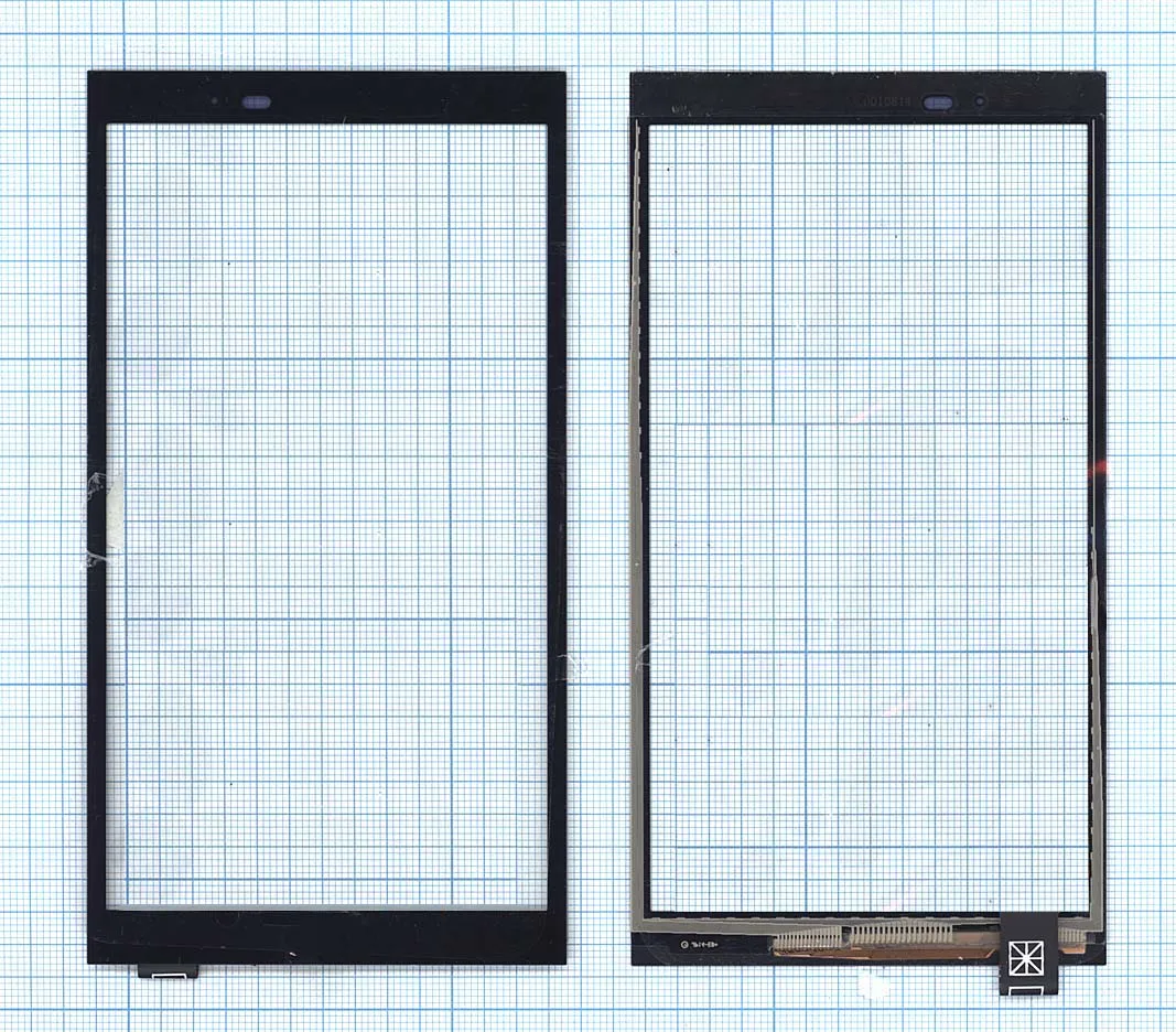 Сенсорное стекло (тачскрин) для HTC One E9+ черное