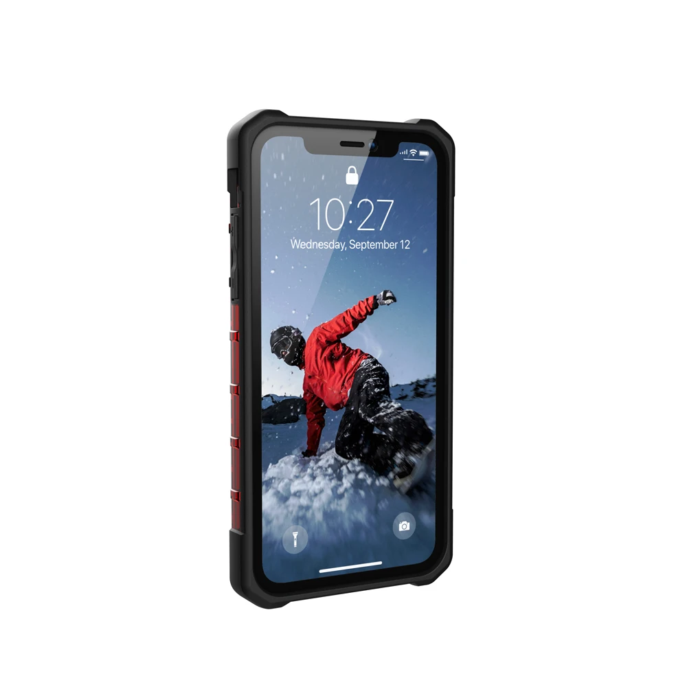 Case for iPhone XR UAG Plasma color red transparent protective shockproof cover shock resistant | Мобильные телефоны и
