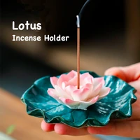 metosilife incense burner lotus incense stick holder