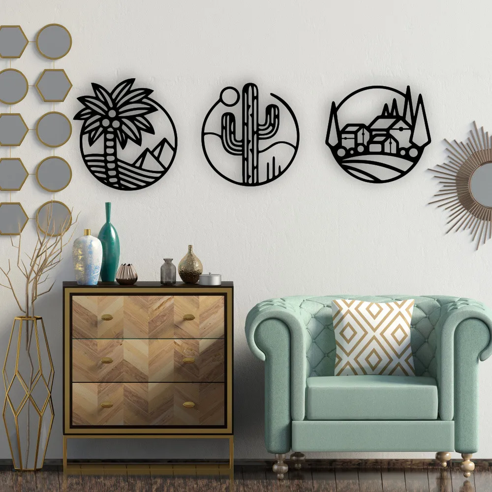 

Минимальный декоративный деревянный настенный Декор 3 дюйма