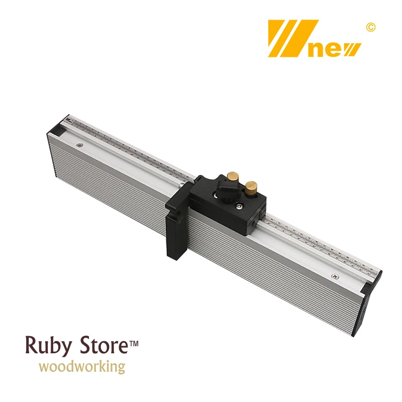 Алюминиевый забор с торцами 450 мм/600 мм/800 мм флип стопором|miter gauge|fence aluminum |