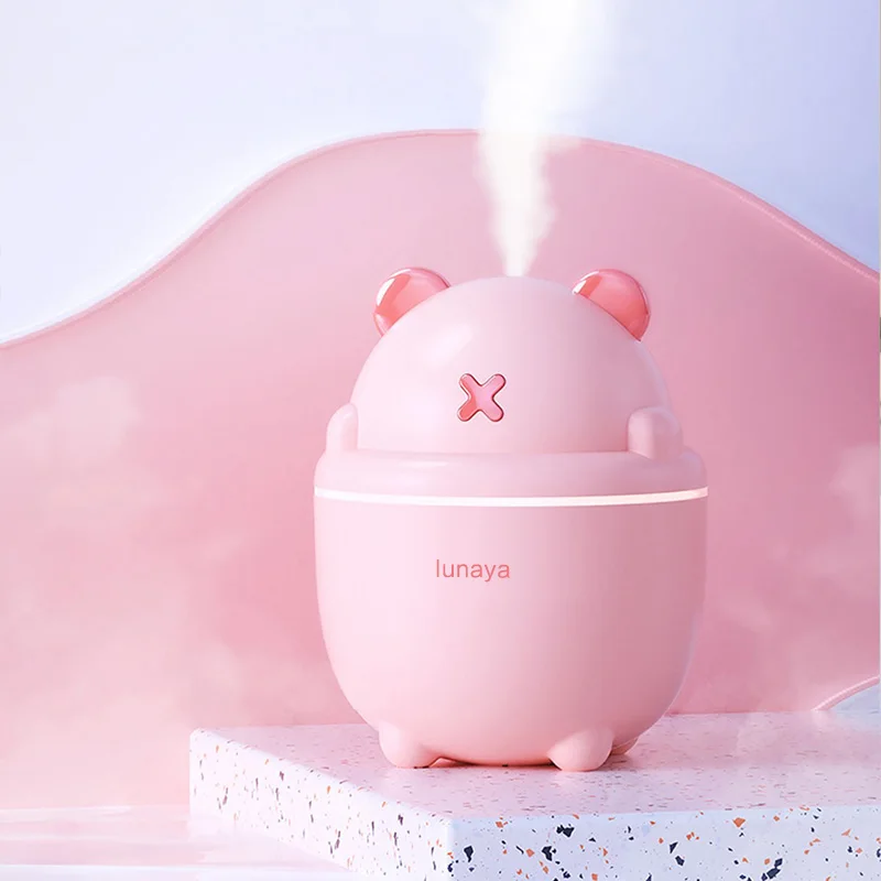 

lunaya Humidifier small home silent bedroom portable office desktop mini pregnant woman baby usb student dormitory car aromather