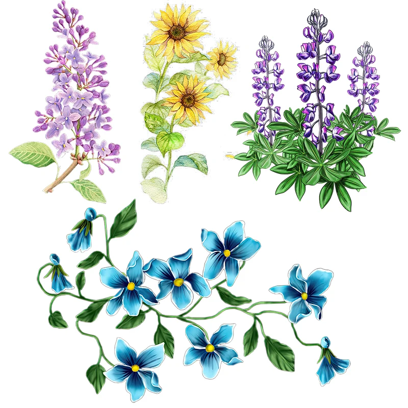 

Элегантная синяя фиолетовая настенная палочка Three Ratels QCF257 для украшения дома