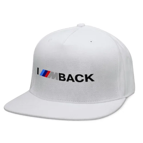 Кепка снепбек с прямым козырьком I\'m back BMW | Мужская одежда