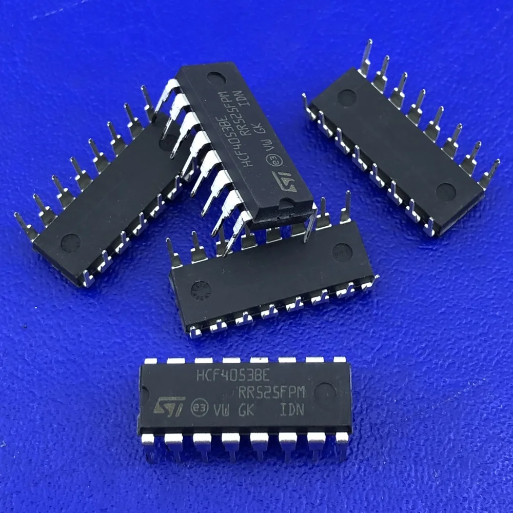 Лот 5 штук HCF4053BE DIP-16 Аналоговый мультиплексор демультиплексор HCF 4053 BE |