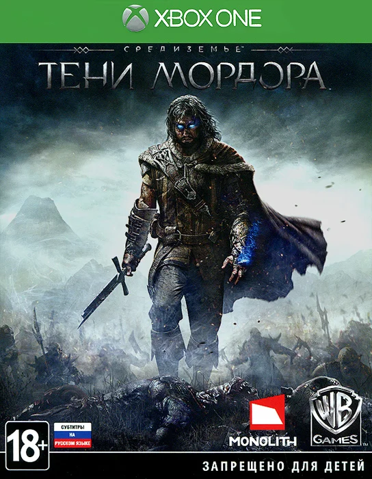 новый запечатан Xbox One Средиземье Тени Мордора Властелин колец Lord of the Rings RUS
