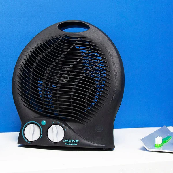 Портативный вентилятор обогреватель Cecotec готовый теплый 9500 Force 2000W черный