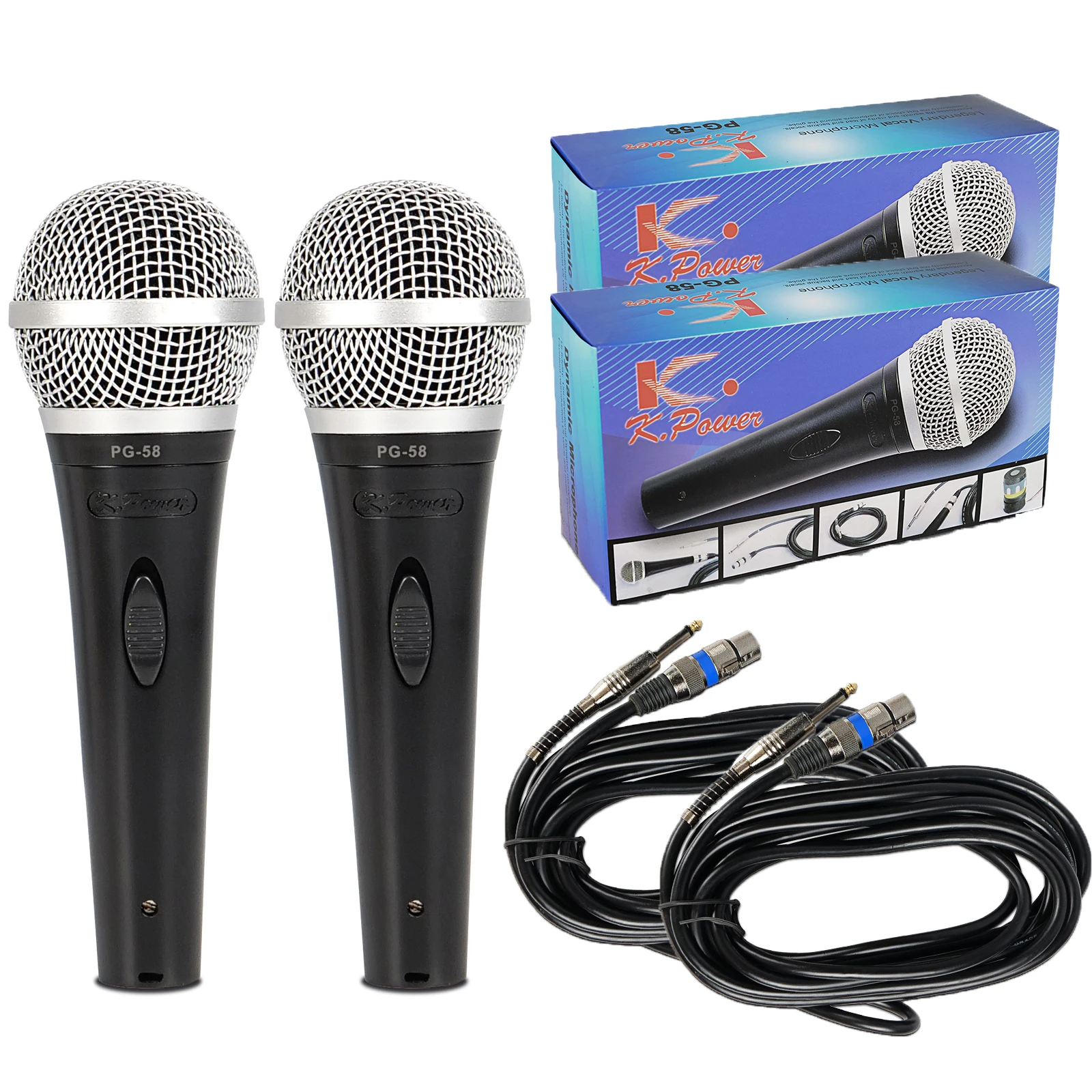 

Wired Vocal Dynamic SM58 Microphone for High Quality Professional DJ Cardioid Mic Karaoke KTV Stage Show Church