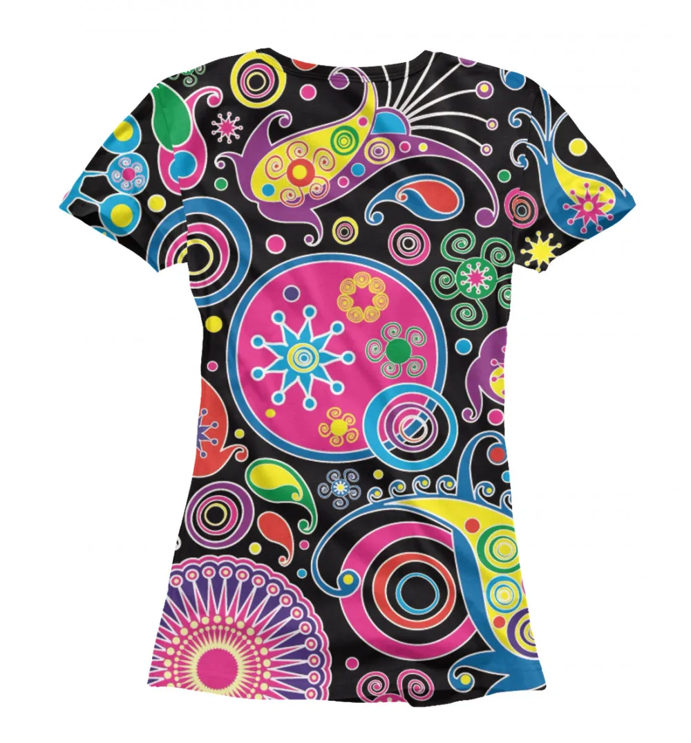 Женская футболка Психоделический МикроКосмос|Футболки| |