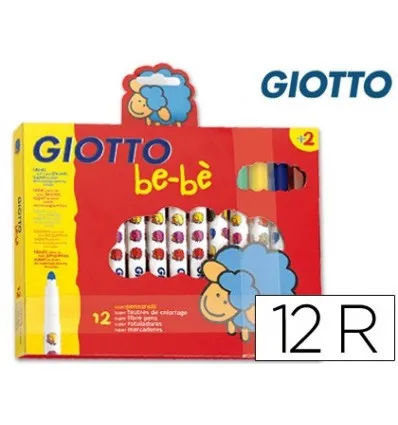 Маркер GIOTTO SUPER BABY BOX 12 видов цветов Ассорти| |