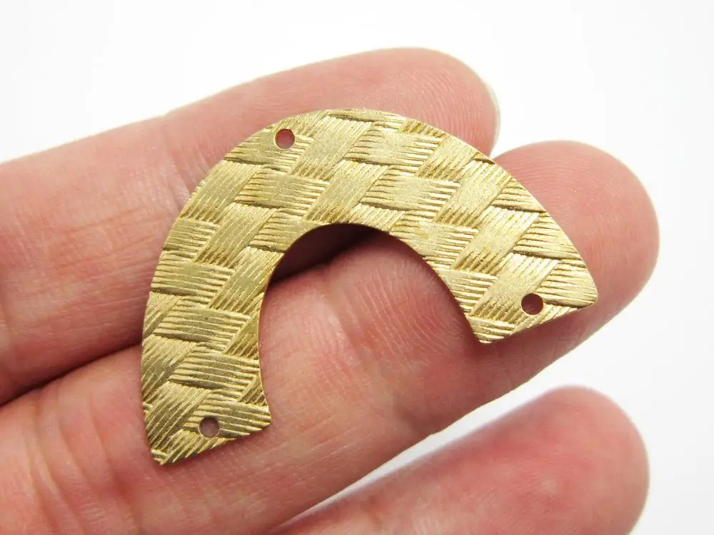 

20pcs Brass pendant 9x33.8mm U shaped Raw brass charm connector Earrings findings -R933