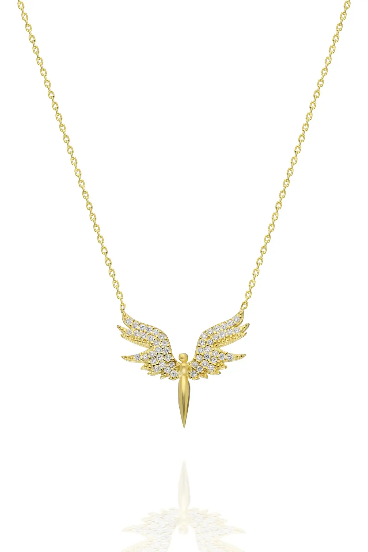 

Women's Michael Model Gold Plated Silver Italian Necklace