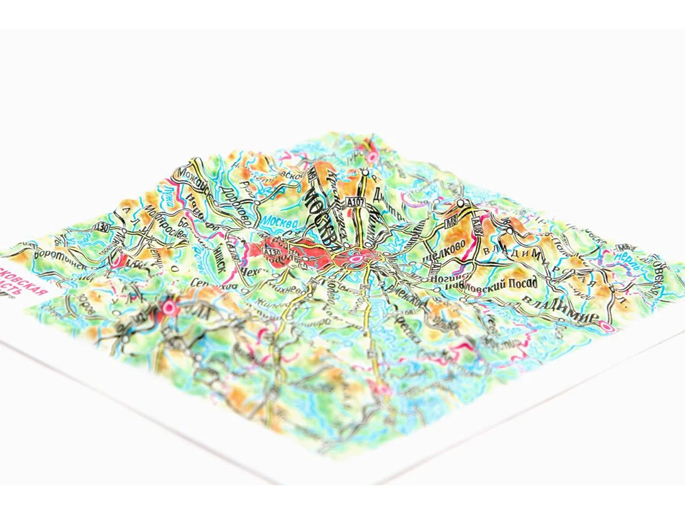 3Д карта омск