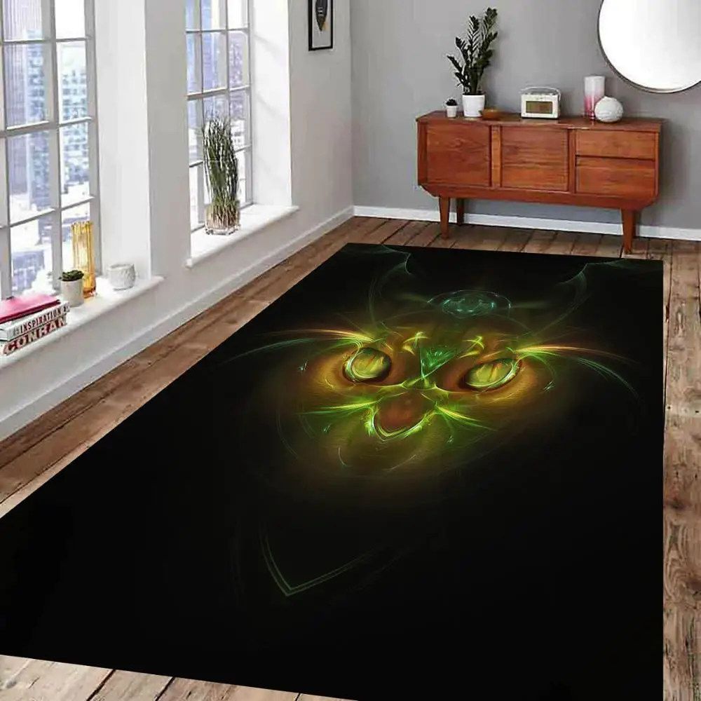 

Abstract Cat Non Slip Floor Carpet Modern Carpet