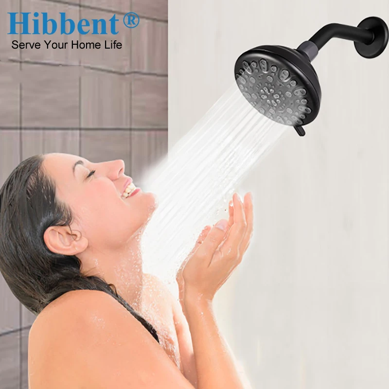 S Bathroom Adjustable Angle Showerheads High Pressure Rainfa
