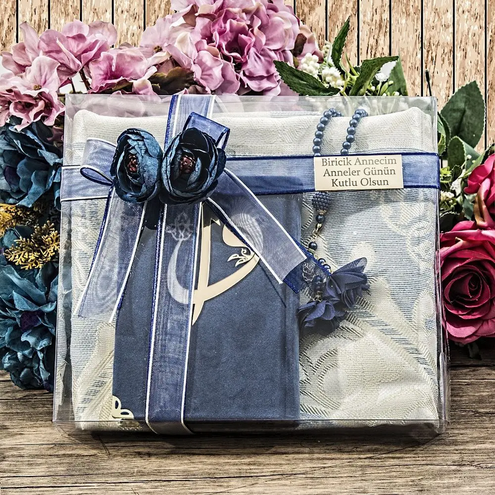 GREAT GIFT Mevlüt gift Gift Bag Size Velvet Covered Yasin White Plexiglass, Mevlüt Shawl Lacy White, Kraft Acetate FREE SHİPPİNG