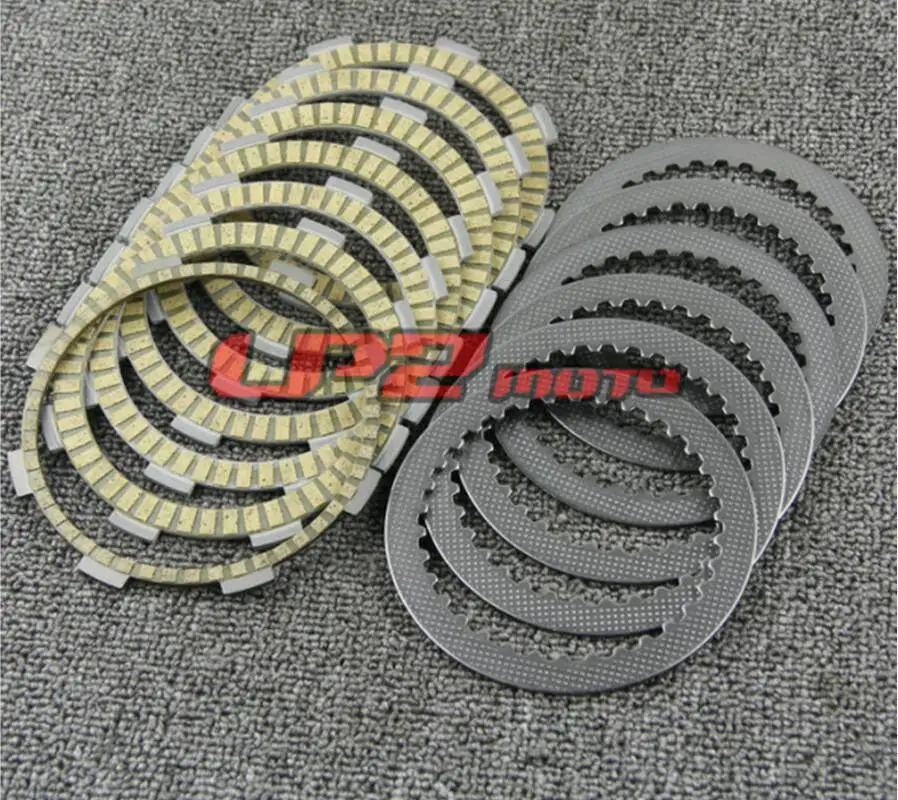 

Clutch Plates Discs for Honda CB250F Hornet 96-10 CBR250 MC19 86-89 MC22 90-94 VTZ250 H/J/K 86-88