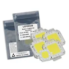 Светодиодный чип высокой мощности COB 10 Вт 20 Вт 30 Вт 50 Вт 100 Вт диод SMD теплый натуральный чистый белый для DIY 10 20 30 50 100 Вт освещение