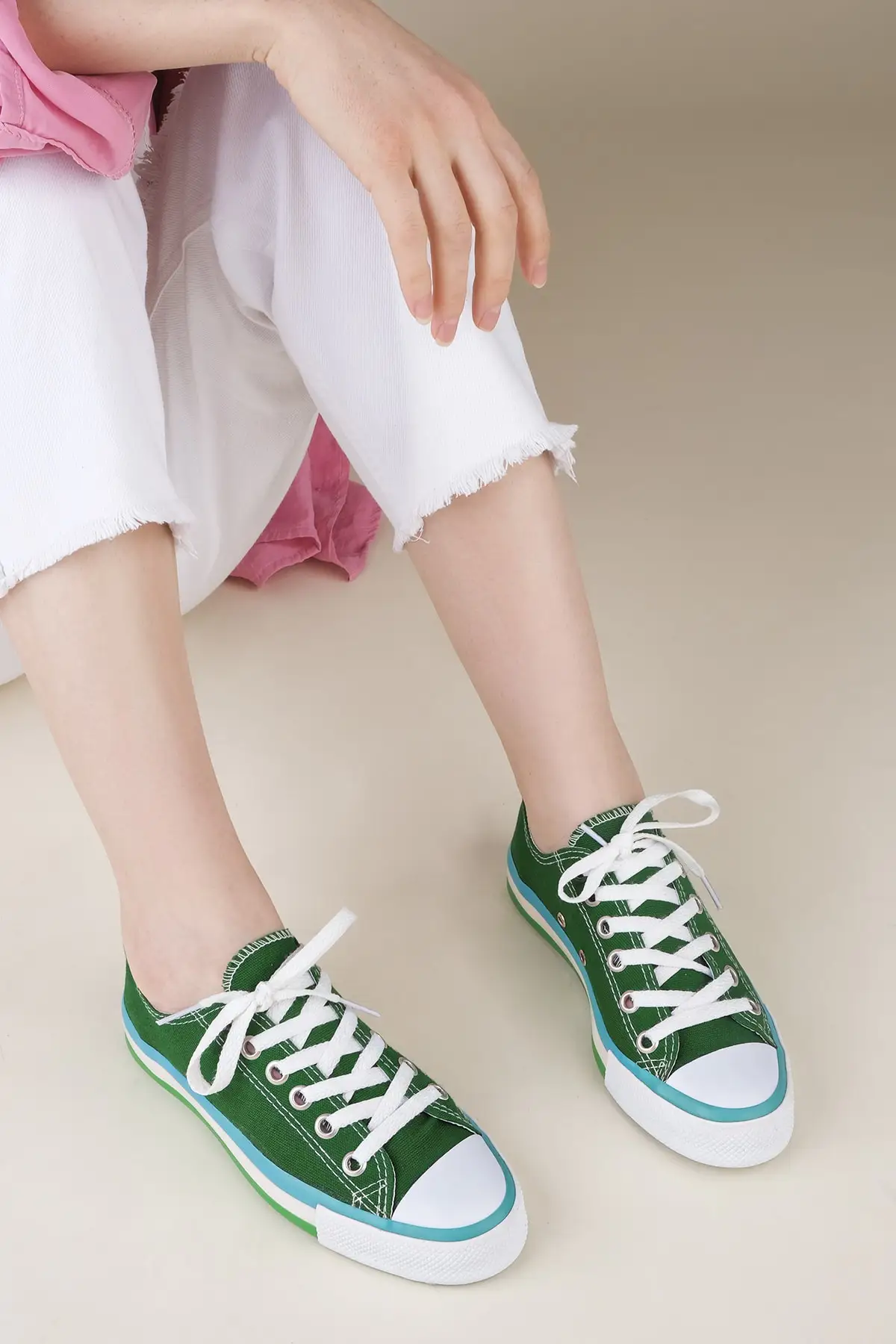 

2022 New Fashion Women's Sneaker Sneakers Linen Fabric Lace-Up Casual Daily Flat Heel Hard Sole Anti-Slip women's Sports Shoes