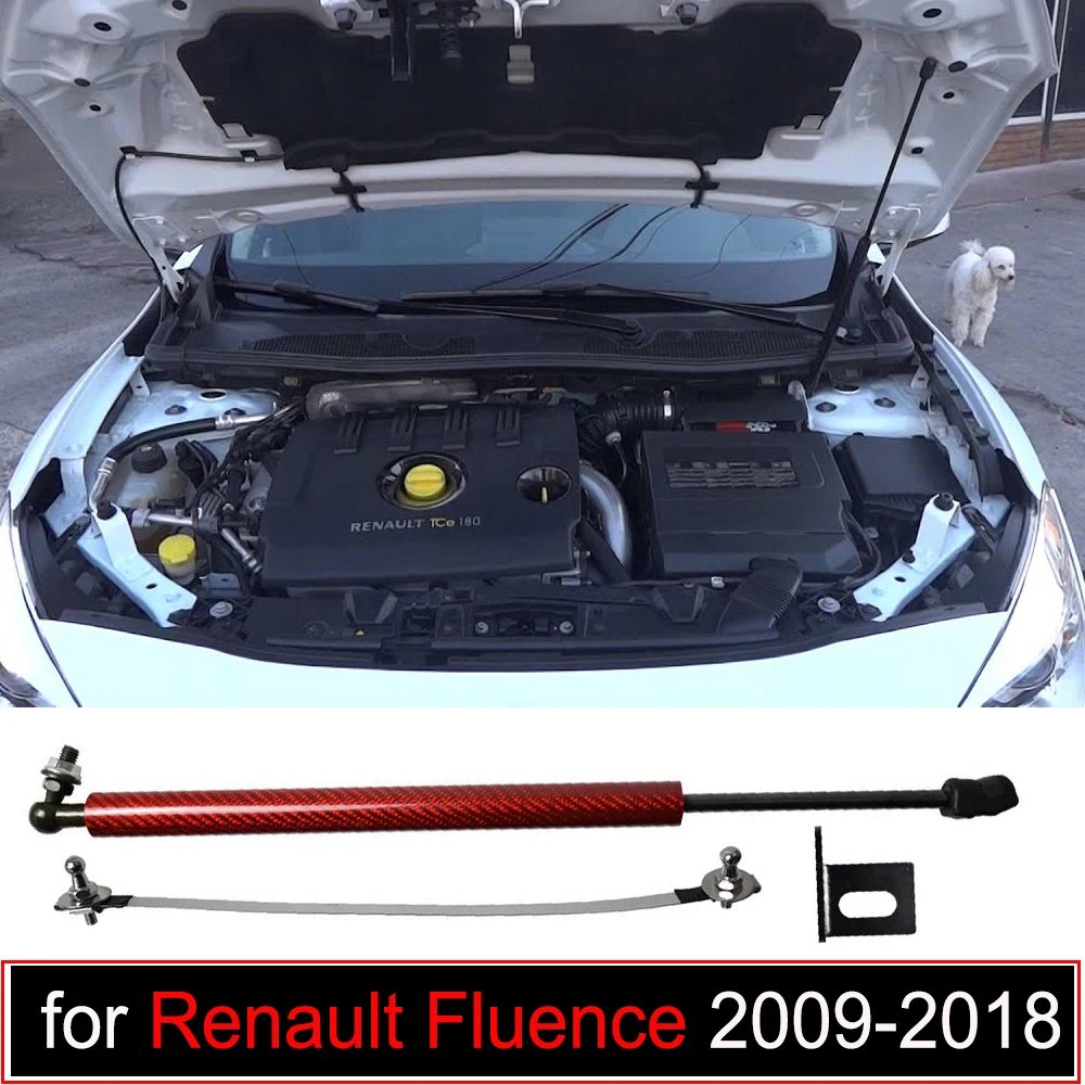Демпфер для Renault Fluence 2009-2018 передний капот газовая распорка опора подъема