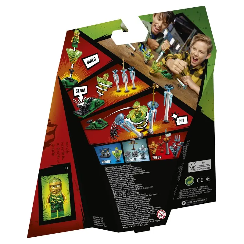 Конструктор LEGO NINJAGO 70681 Бой мастеров кружитцу — Ллойд | Игрушки и хобби