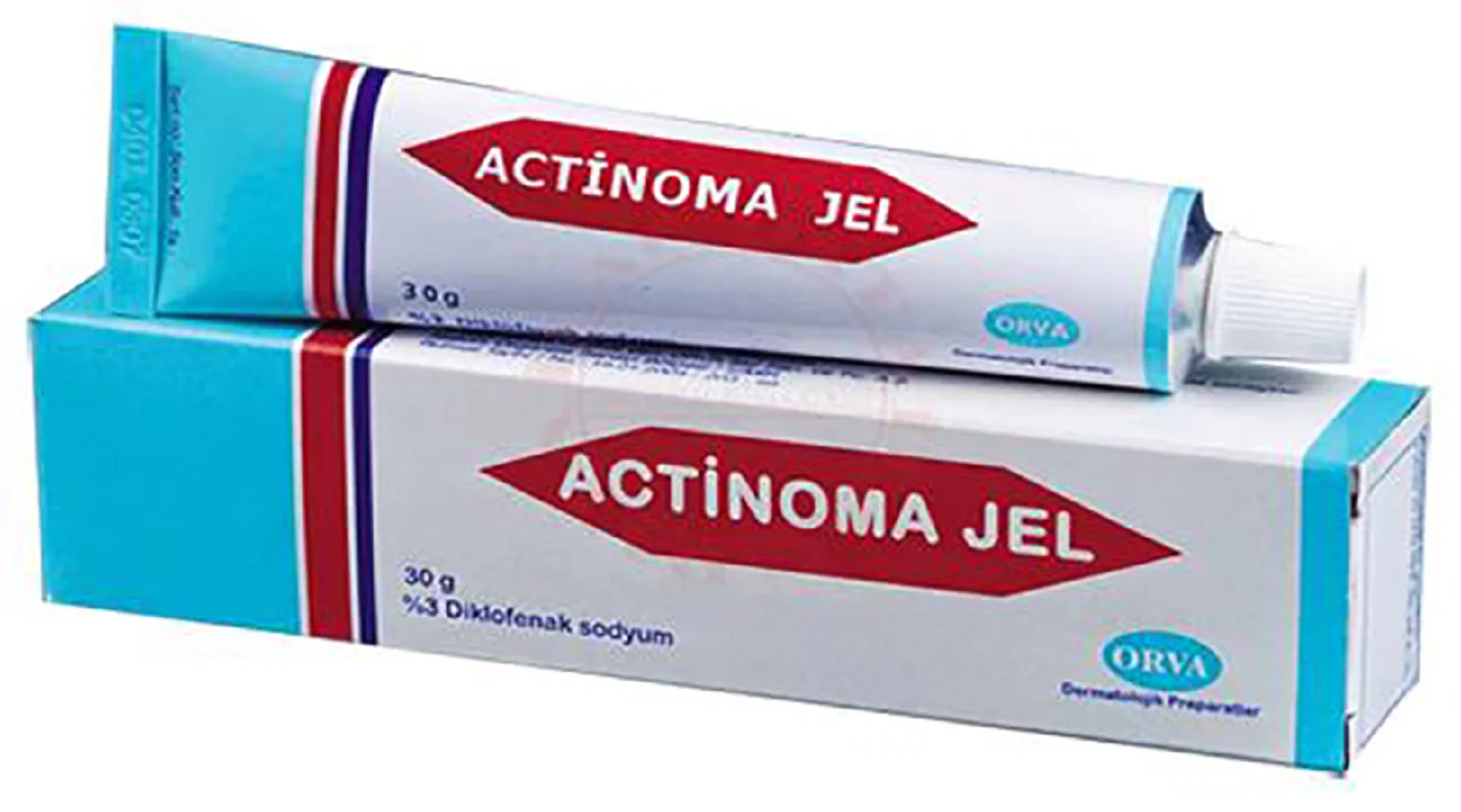

ACTINOMA 30 mg 30 Gram Gel Actinic Solar Keratosis For Scin Care