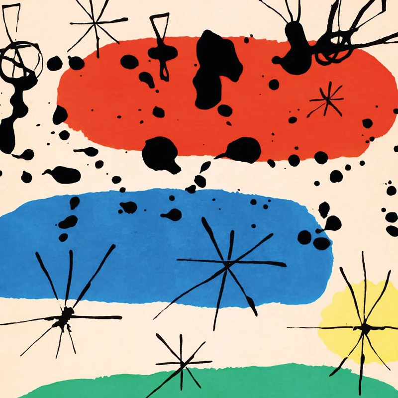 Абстрактная живопись художественные принты испанский сюрреалистический