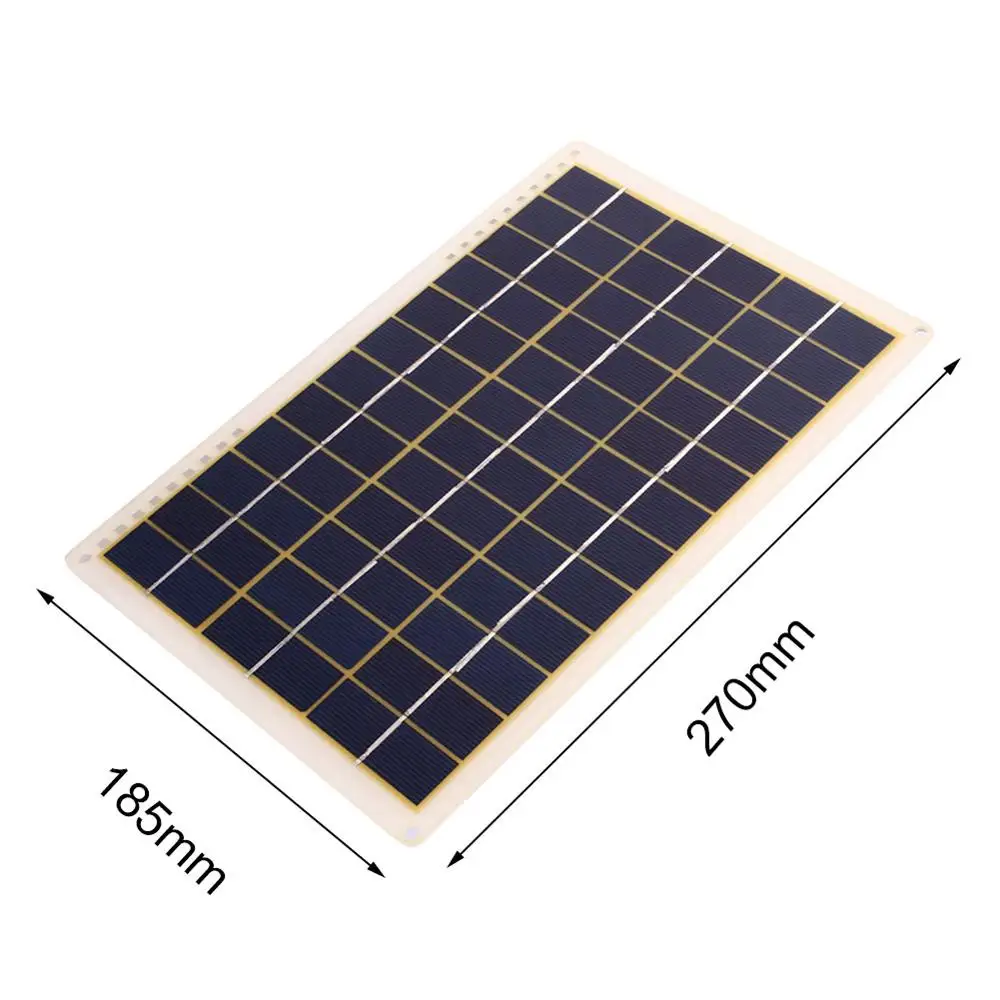 Солнечная панель power Bank солнечная батарея USB + DC солнечное зарядное устройство
