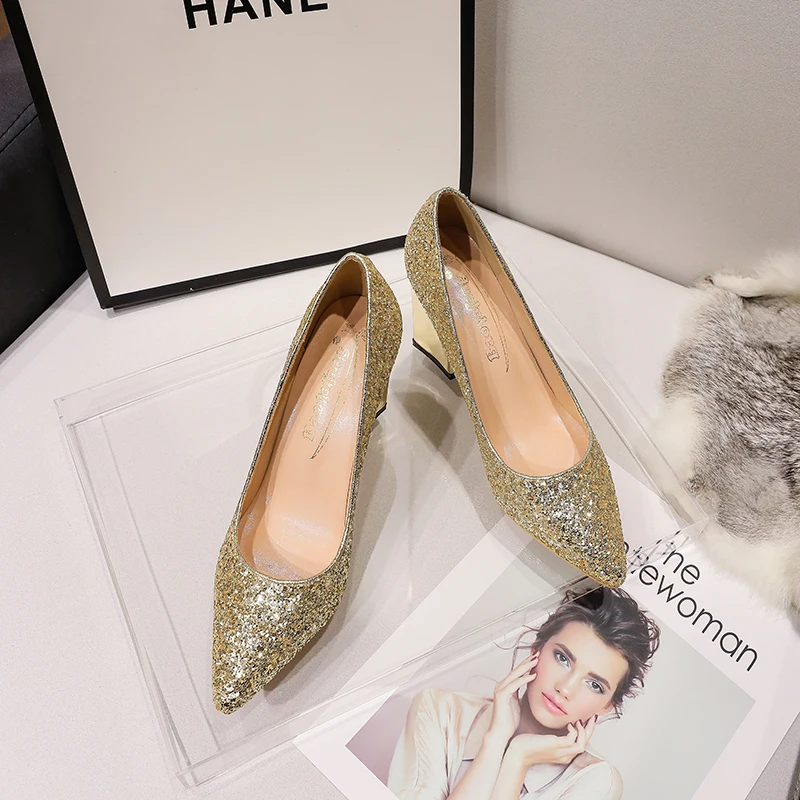 Туфли-лодочки женские на высоком каблуке элегантные вечерние туфли-лодочки без