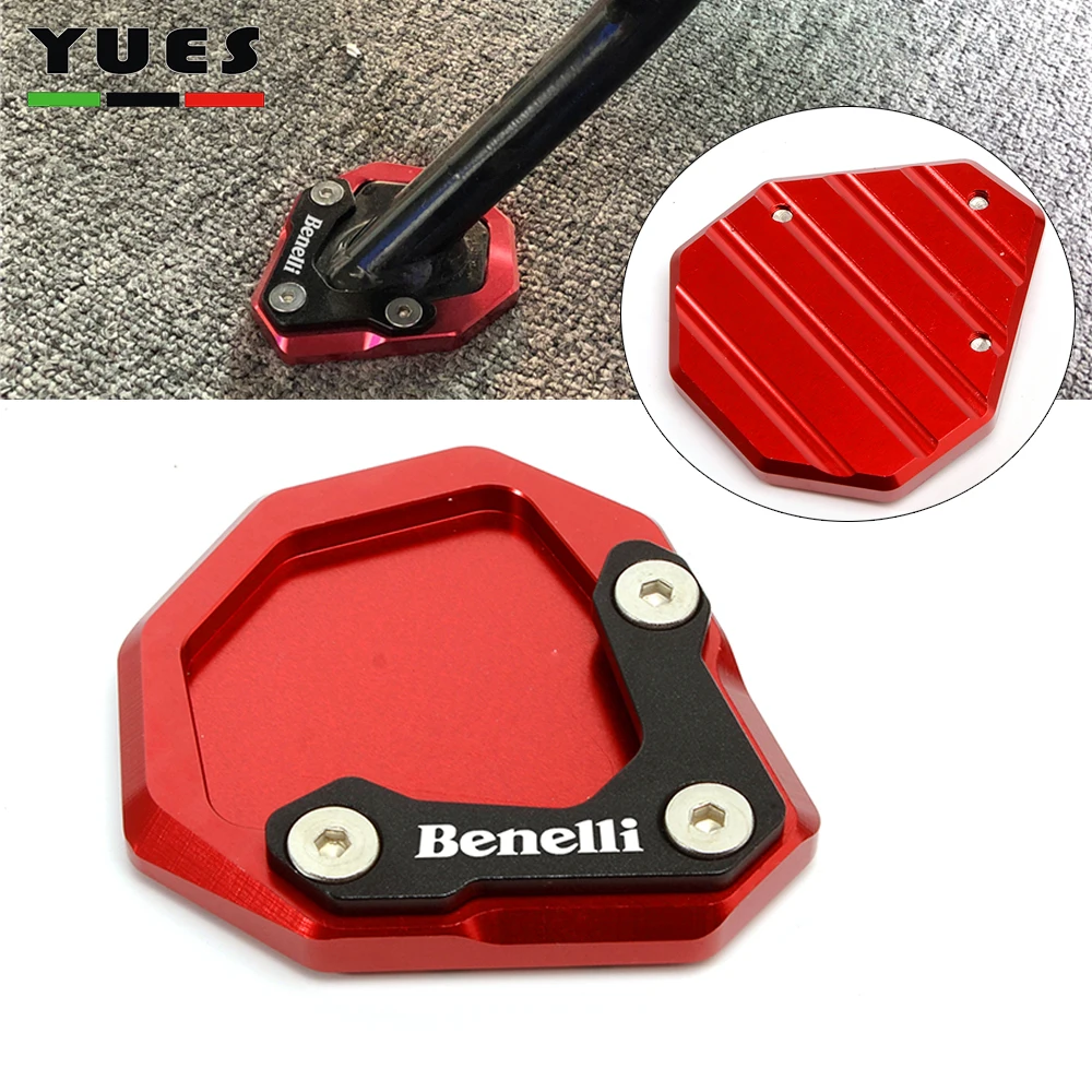 

Motorcycle Accessories Side Stand Extension Kickstand foot Enlarger For Benelli TRK251 leoncino 500 leoncino 250