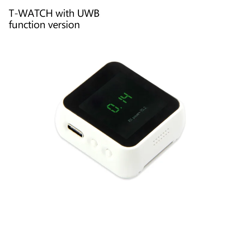 

LILYGO®T-WATCH UWB IPS емкостный сенсорный экран 1,54 дюйма ESP32 WIFI Bluetooth зуммер трехосевой акселерометр шагомер IOT