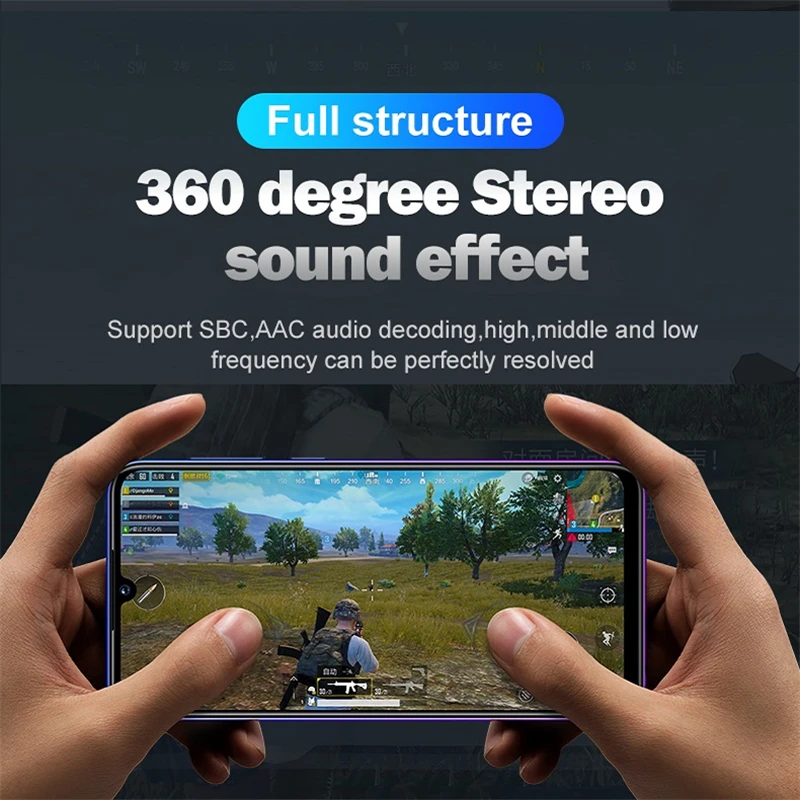 Новинка 2021 игровые наушники TWS беспроводные bluetooth стерео гарнитура с