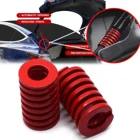 Пружина OD 25 мм для задней двери багажника, 2 шт., опоры левых рулей красного цвета для Tesla Model 3 2018 2019 2020