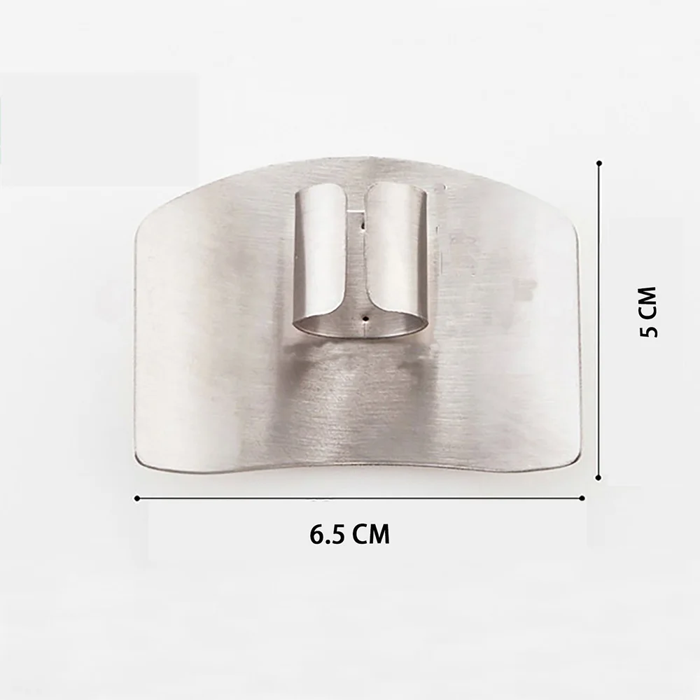 High-grade durable high quality 304 stainless steel cutting vegetables hand guard finger protection appliances kitchen gadgets