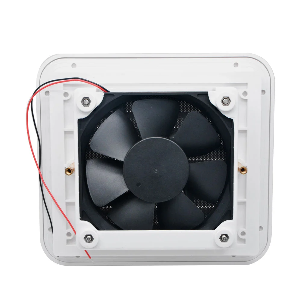 

Ventilation Fan White Caravan Motorhome Side Exhaust Air Vent for RV Trailer Caravan Side Air strong wind exhaust Car Fan Access