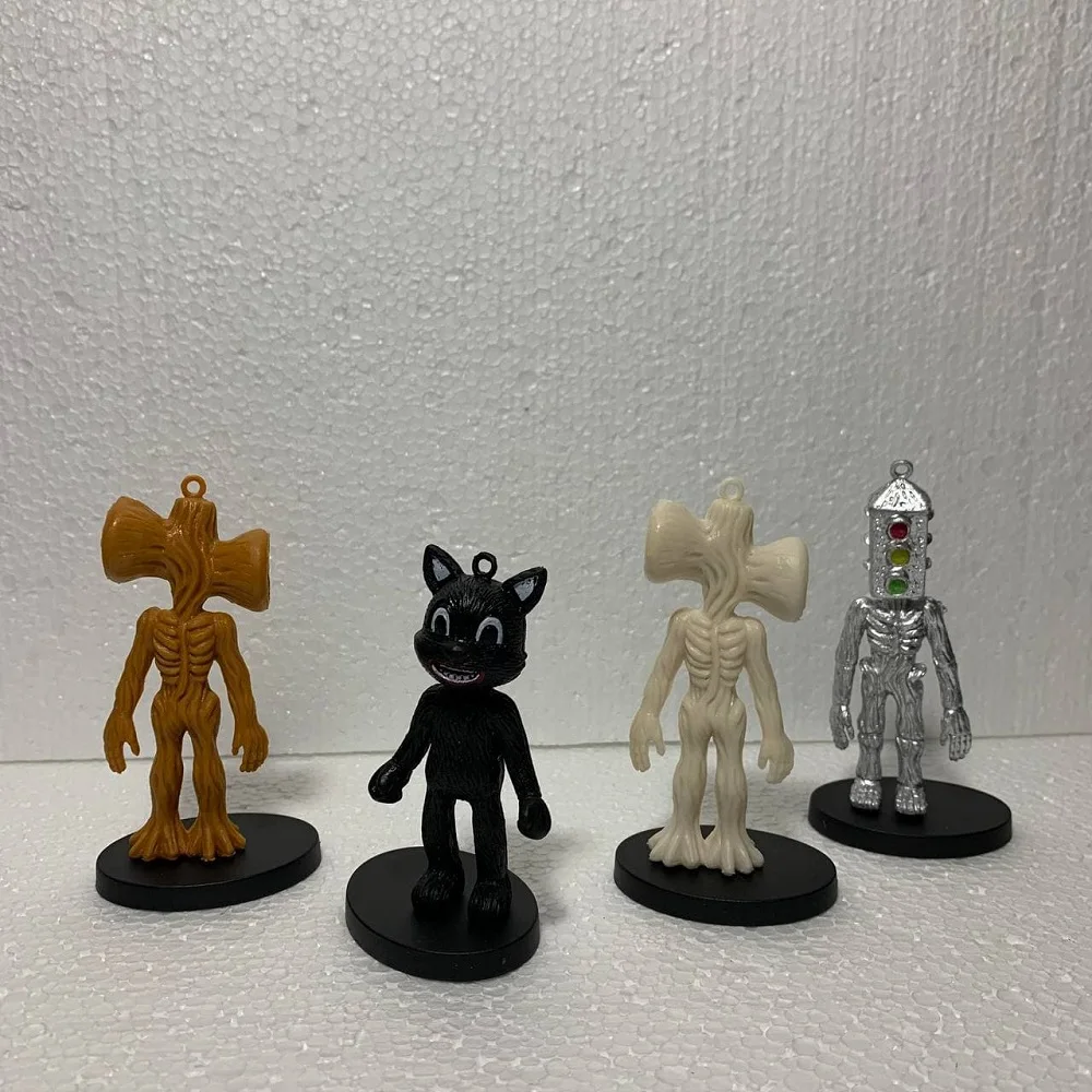 Сиреноголовый SCP фигурки 10см хорор брелок набор |