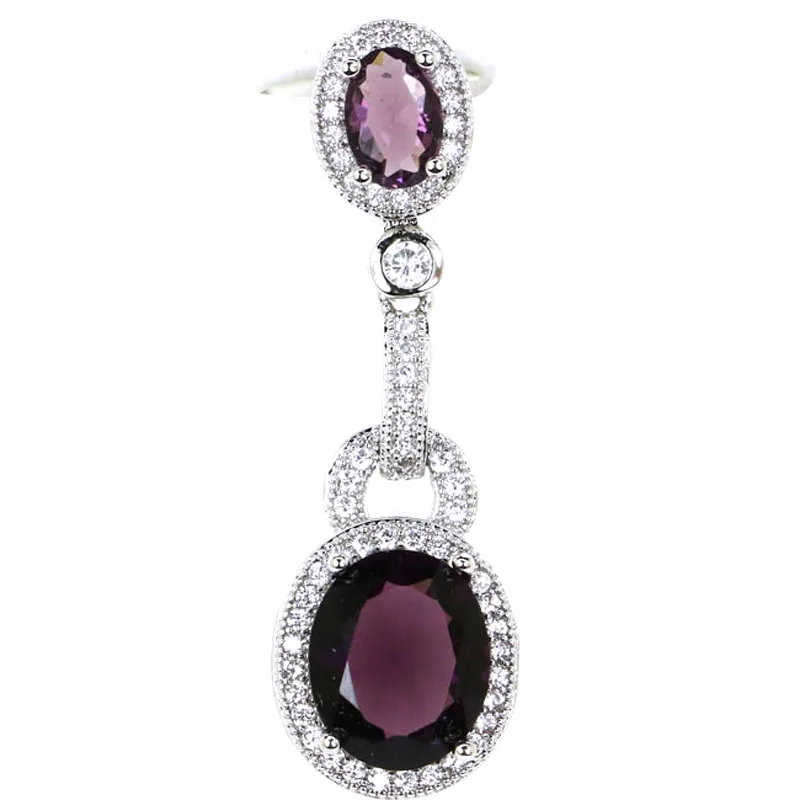 39x12 мм милый фиолетовый танзанит розовый кунцит Аметист синий топаз для сестры