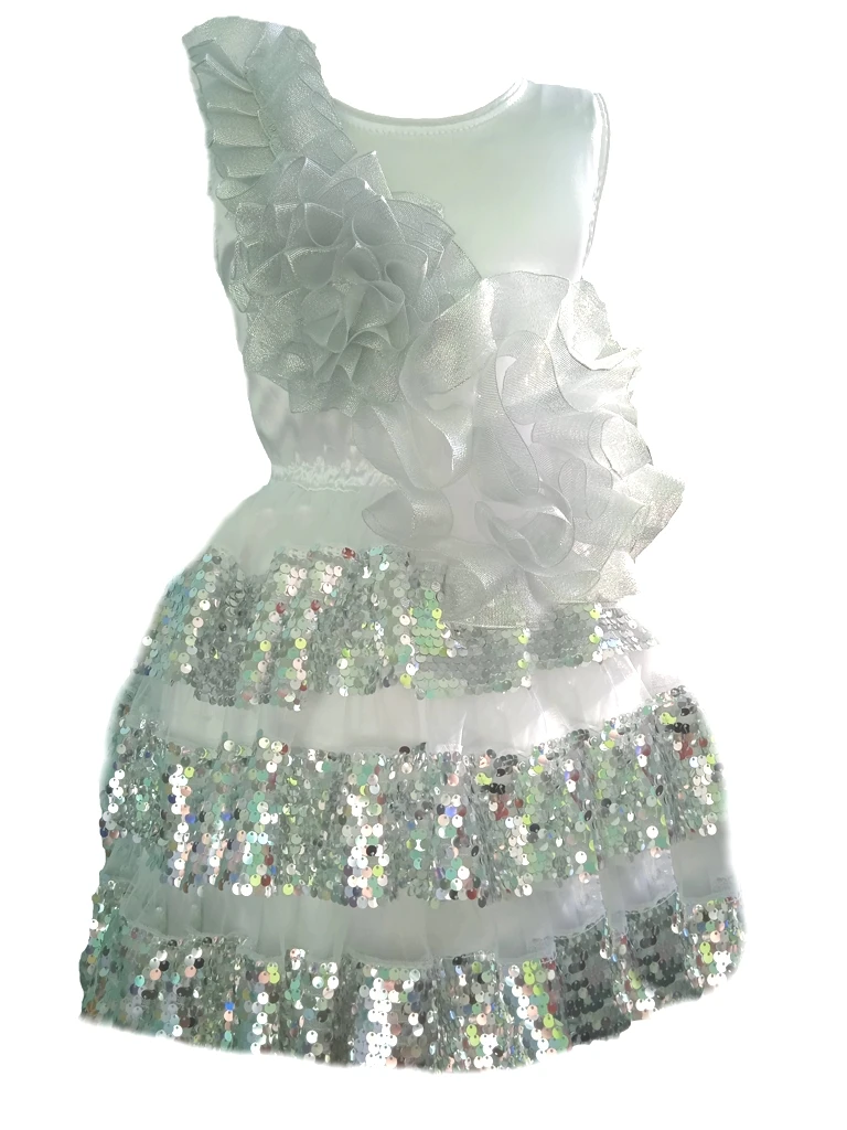  Платье SOVIVIK для девочки в детский сад на праздник день рождения с пайетками 