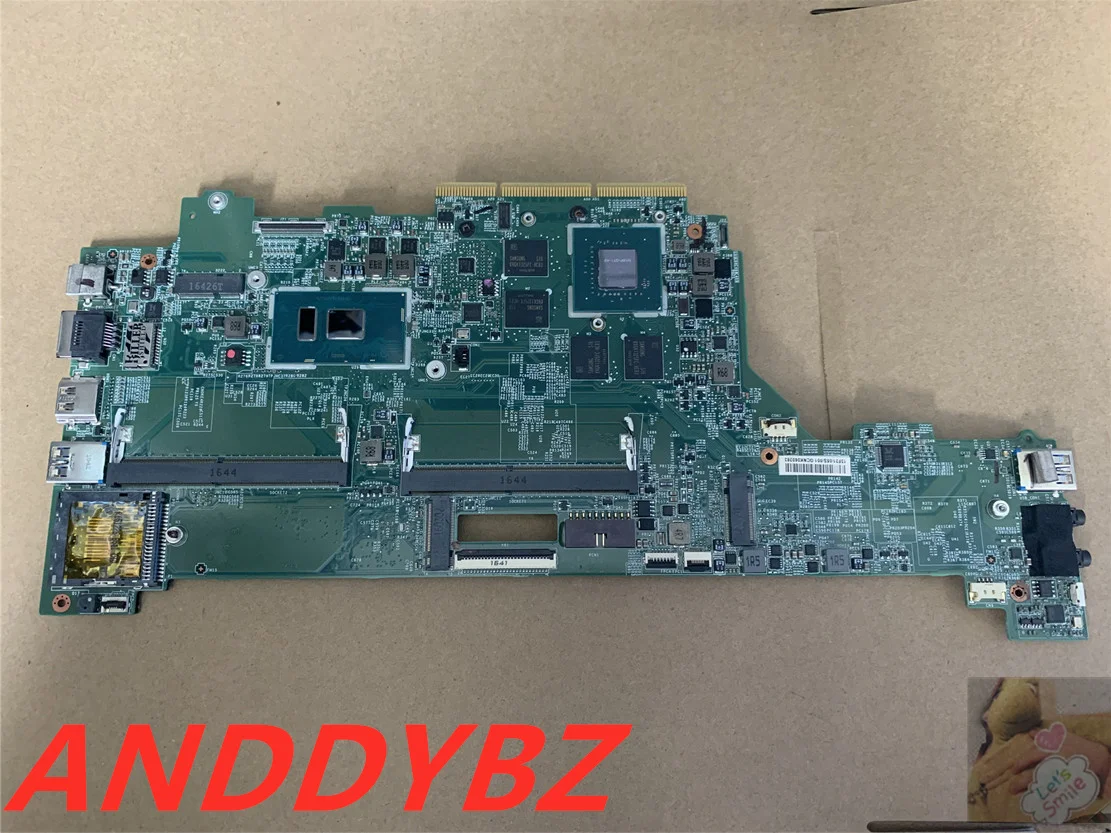 

Used MS-13F2 MS-13F21 FOR Msi Gs30 LAPTOP MOTHERBOARD WITH I7-7500U AND GTX950M TESED OK