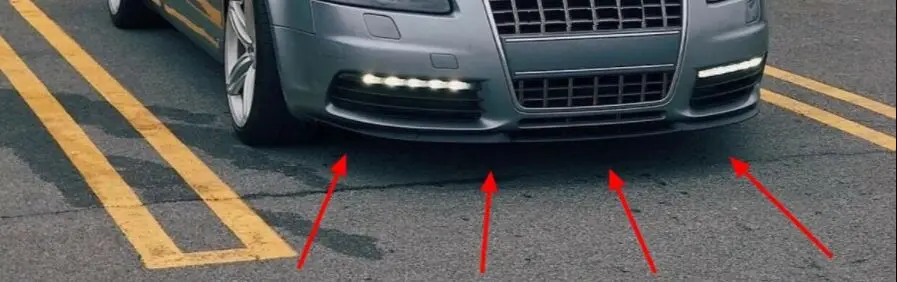 3 шт. Универсальные Передние бамперы для Audi A6 C6 S6 RS6 S-Line CUPRA R | Автомобили и