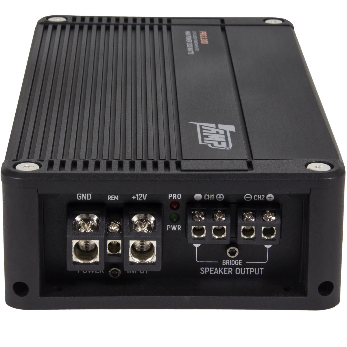 Автомобильный Усилитель мощности двухканальный AMP PRO 2.200 | MAX POWER 1200W
