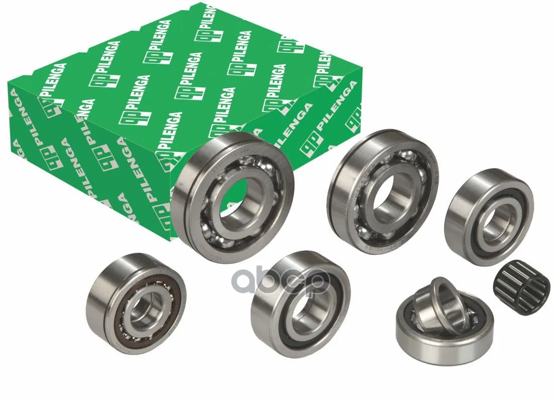 Набор Подшипников Кпп 5-Ступ. Ваз 01-07 (7шт) Pw-P1205 PILE | Бытовая техника