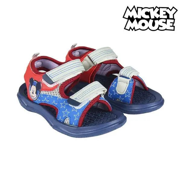 Детские сандалии с Микки Маусом темно синий и красный цвета 74319| |