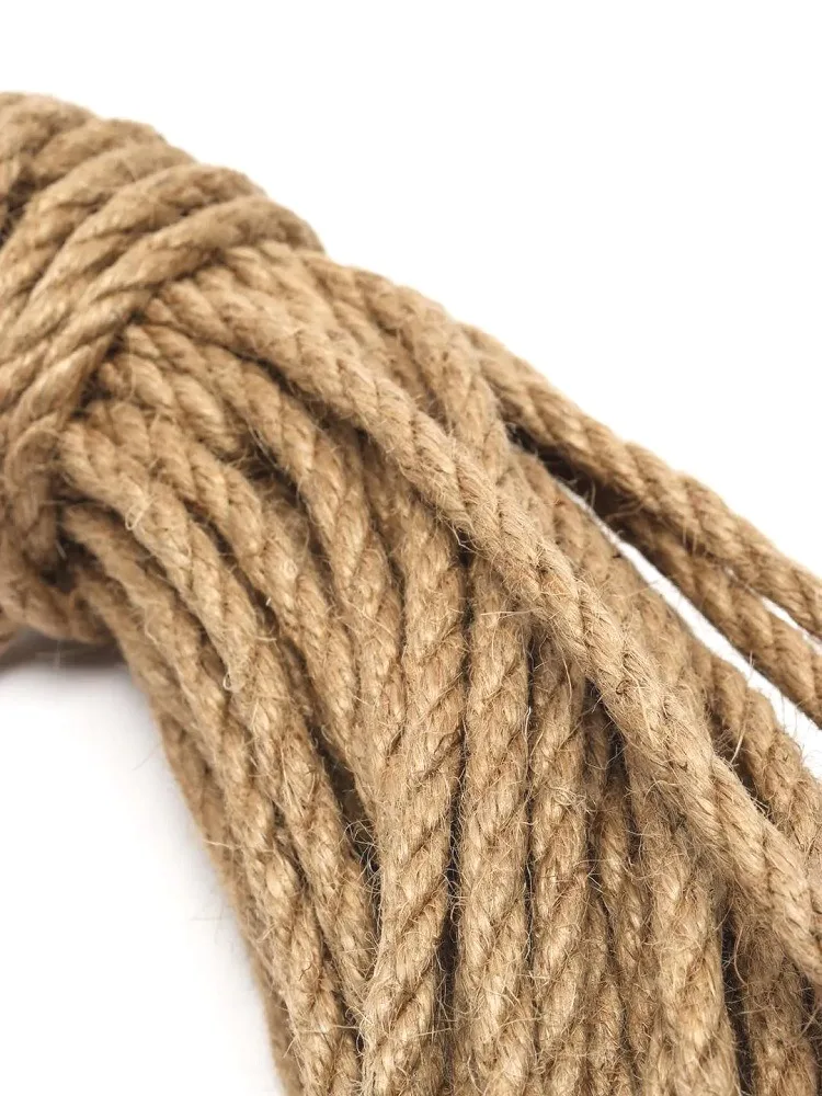 rope jute twine for the scratching post Cat scratcher scraper house 6mm a beloved cat cord kitten toy tree accessories | Обустройство